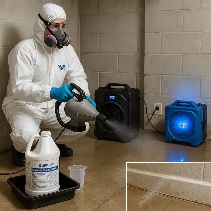 Sanitization and Odor Removal process in Nixon, TX