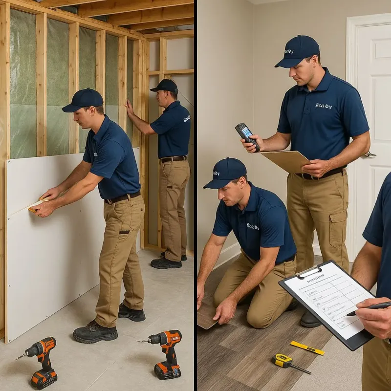 Repairs and Reconstruction process in Nixon, TX