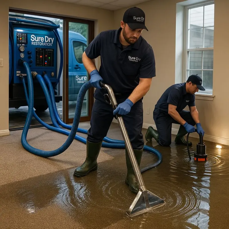 Water Extraction and Removal process in Nixon, TX